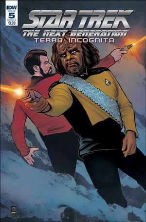 Star Trek: The Next Generation: Terra Incognita issue 5 Tony Shasteen Cover