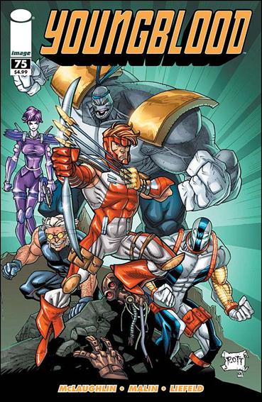 Youngblood (1992)  issue 75-D Ryan Ottley Cover