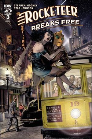 Rocketeer: Breaks Free issue 3 Doug Wheatley Cover