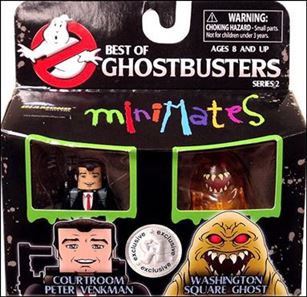 Best of Ghostbusters Minimates (Series 2) figure 2 Courtroom P. Venkman & Washington Sq. Ghost (TRU)