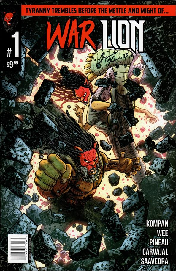 War Lion issue 1 Dexter Wee Cover