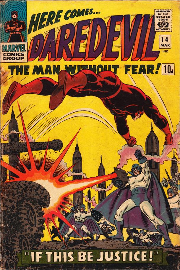 Daredevil (1964) issue 14-B UK Price Cover
