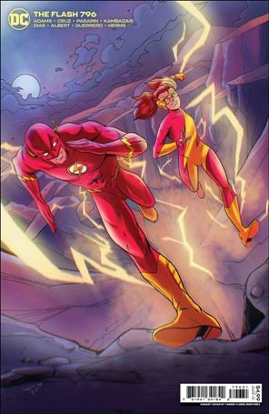 Flash (1959) issue 796-C Yasmin Flores Montanez Cardstock Cover