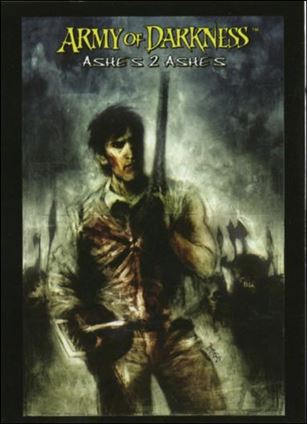 Army of Darkness (Base Set) card 71 AOD Ashes 2 Ashes #1 Cover by Ben Templesmith