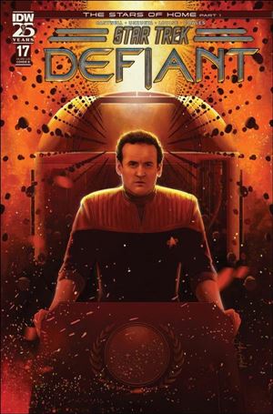 Star Trek: Defiant issue 17-B Jake Bartok Cover