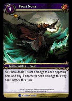World of Warcraft: Heroes of Azeroth (Base Set) card 55 Frost Nova
