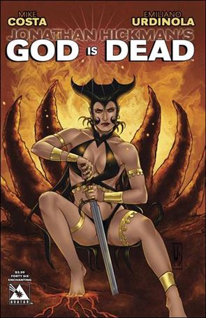 God is Dead issue 46-E Michael DiPascale Enchanting Cover