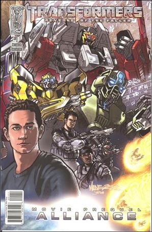 Transformers: Alliance issue 1-C Alex Milne Incentive Cover