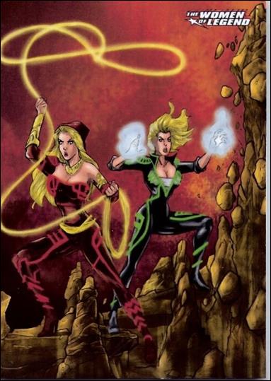 Women of Legend (Base Set) card 58 DC Comics Wonder Girl & Terra