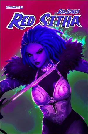 Red Sonja: Red Sitha issue 3-F Leirix Li Ultraviolet Cover