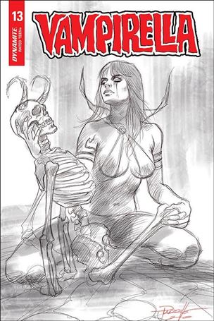 Vampirella (2019) issue 13-J Lucio Parrillo 1:10 Sketch Cover