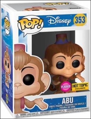 POP! Disney figure 353-B Abu (Flocked) Hot Topic