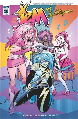 Jem and the Holograms issue 20-C  Gisele Lagace 1:10 Cover