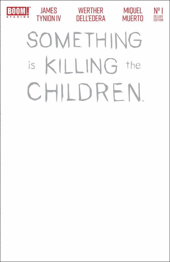 Something Is Killing The Children Deluxe issue 1-F Blank/Sketch Foil Cover