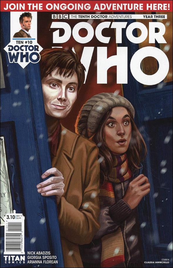 Doctor Who: The Tenth Doctor Year Three issue 10 Claudia Ianniciello Cover