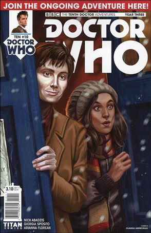 Doctor Who: The Tenth Doctor Year Three issue 10 Claudia Ianniciello Cover