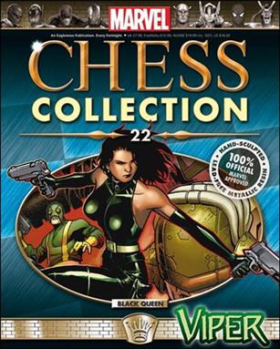 Marvel Chess Collection (UK) issue 22 Viper (Black Queen)