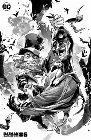 Batman Black and White (2021) issue 6-C Yasmine Putri Cover