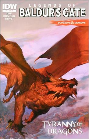 Dungeons & Dragons: Legends of Baldur's Gate issue 5-C Tyler Jacobsen 1:10 Cover