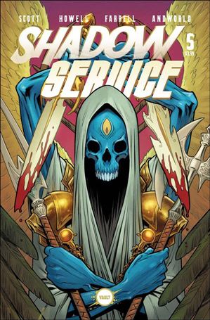 Shadow Service issue 5-B Rebekah Isaacs Cover