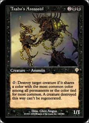 Magic the Gathering: Invasion (Base Set) card 128 Tsabo's Assassin