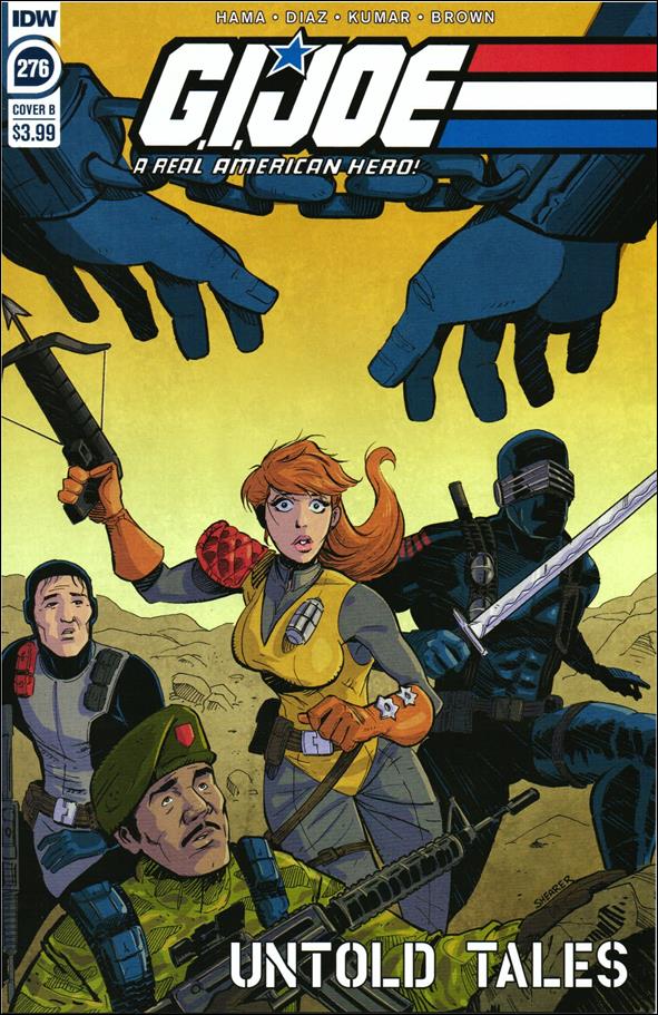 G.I. Joe: A Real American Hero issue 276-B Brian Shearer Cover