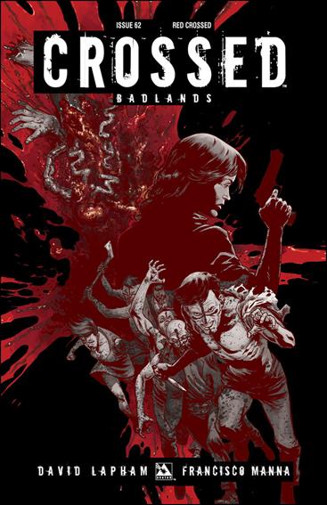 Crossed: Badlands issue 62-E Red Crossed Cover