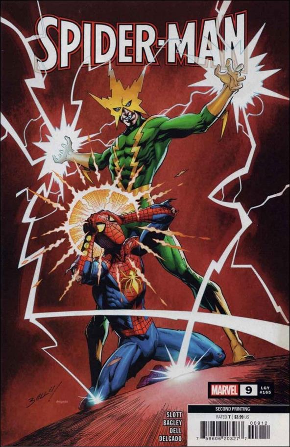 Spider-Man (2022) issue 9-C Mark Bagley Cover (Second Printing)