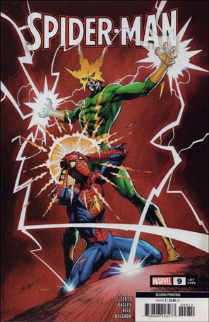 Spider-Man (2022) issue 9-C Mark Bagley Cover (Second Printing)