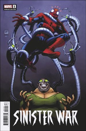 Sinister War issue 1-J Marcelo Ferreira 1:25 Cover