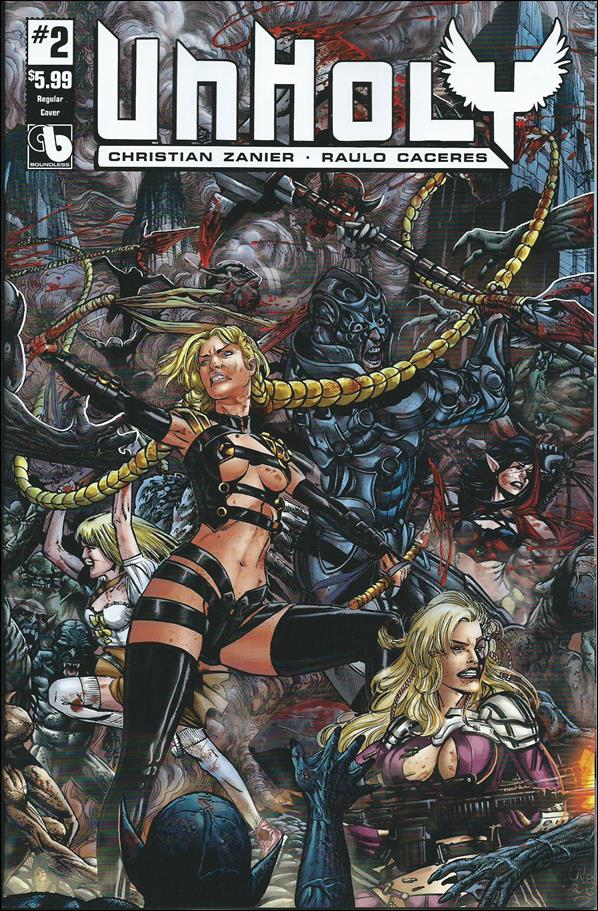 Unholy (2017) issue 2 Ignacio Calero Cover