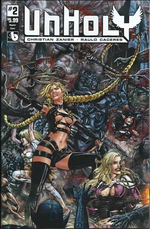 Unholy (2017) issue 2 Ignacio Calero Cover