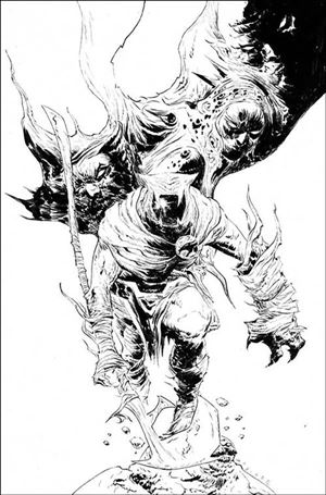 Thundercats: Apex issue 1-ZB Jae Lee 1:10 B&W Virgin Cardstock Cover