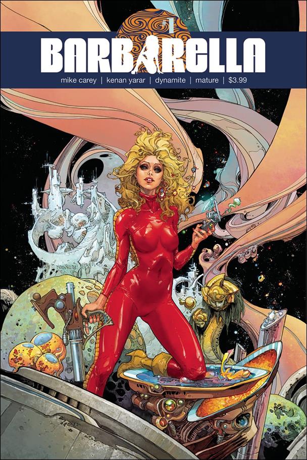 Barbarella (2017) issue 1 Kenneth Rocafort Cover