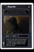 Star Wars: Premiere Unlimited (Base Set) card 9 M'iiyoom Onith
