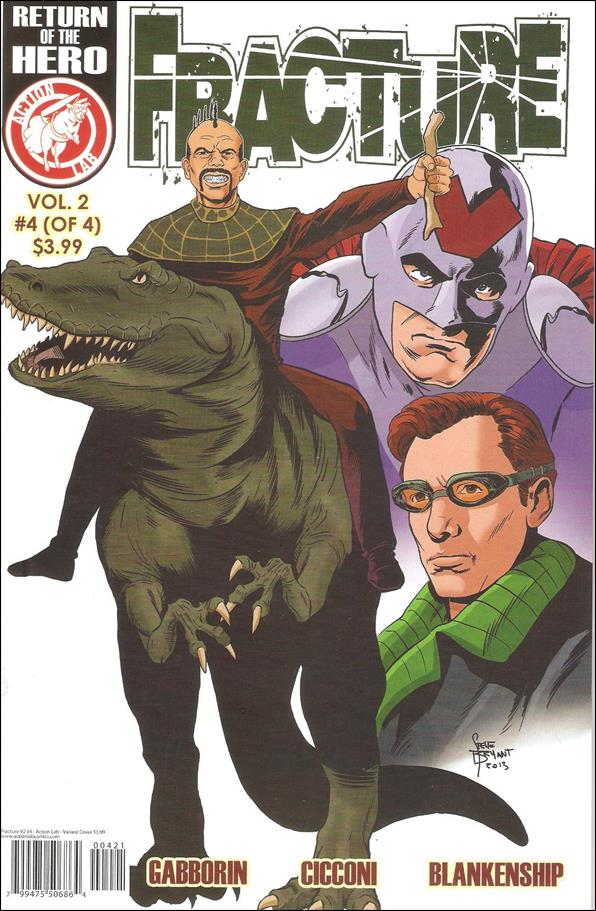 Fracture (2014) issue 4-B Steve Bryant Cover