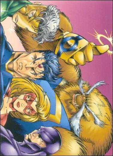 Advance Comics: Image Series (Promo) card 9 Newmen