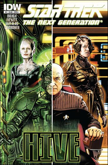 Star Trek: The Next Generation: Hive issue 2 Joe Corroney Cover