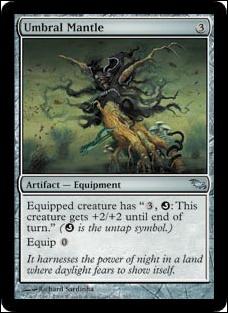 Magic the Gathering: Shadowmoor (Base Set) card 267 Umbral Mantle