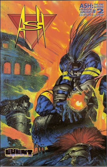 Ash: The Fire Within issue 2-B Saverio Tenuta Cover