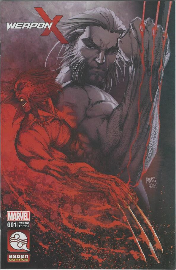 Weapon X (2017) issue 1-I Michael Turner Aspen Comics Cover 1/2000