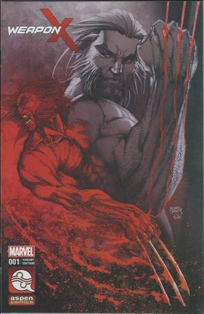 Weapon X (2017) issue 1-I Michael Turner Aspen Comics Cover 1/2000
