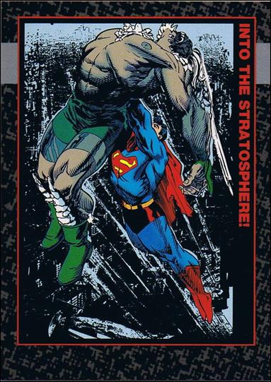 Doomsday: The Death of Superman (Base Set) card 59 Into the Stratosphere!