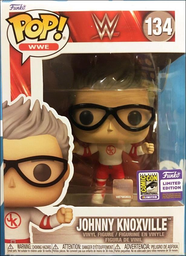 POP! WWE figure 134 Johnny Knoxville SDCC Exclusive