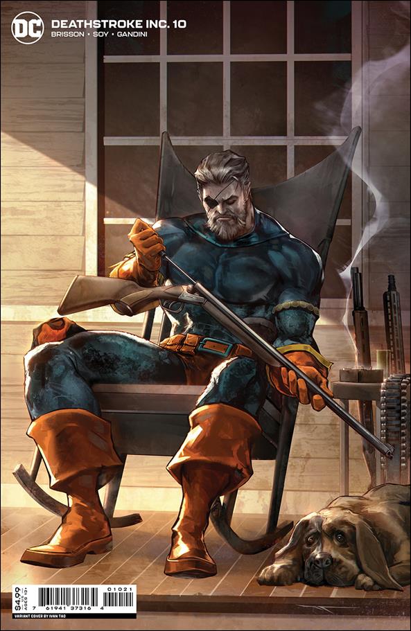 Deathstroke Inc. issue 10-B Ivan Tao Cardstock Cover
