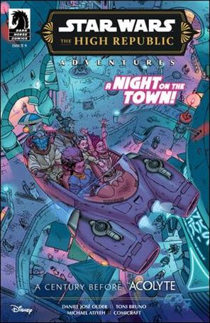 Star Wars: The High Republic Adventures (2023) issue 9-B Lucas Marangon Cover