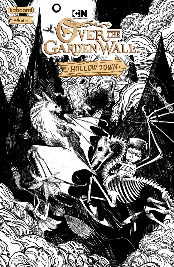 Over the Garden Wall: Hollow Town issue 4-B Natalie Hall Preorder Cover