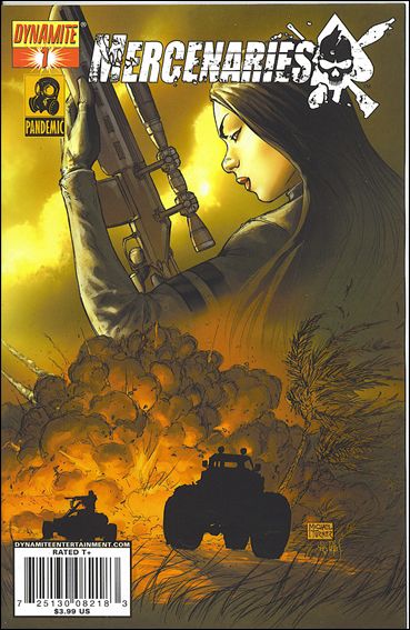 Mercenaries issue 1-B Mui Standard Cover