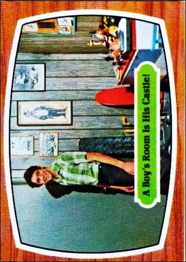 Brady Bunch (Base Set) card 50 A Boy's Room is His Castle!