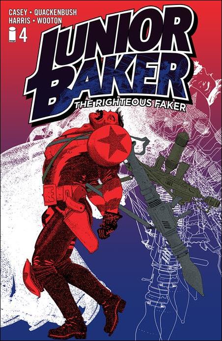 Junior Baker the Righteous Faker issue 4-C Sonia Harris & Ian Macewan 1:20 Cover